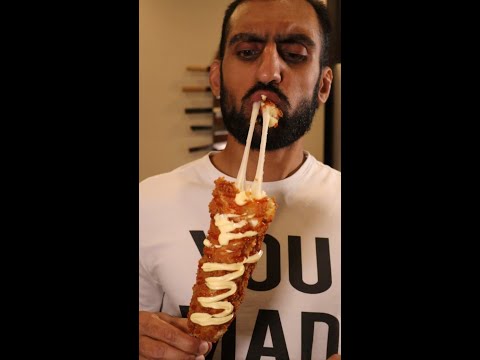 My First Time Trying KOREAN Corndog