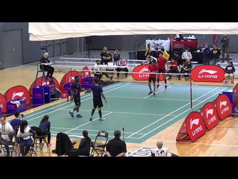 2020 OCAA Badminton Championships Men’s Doubles Gold Medal Game