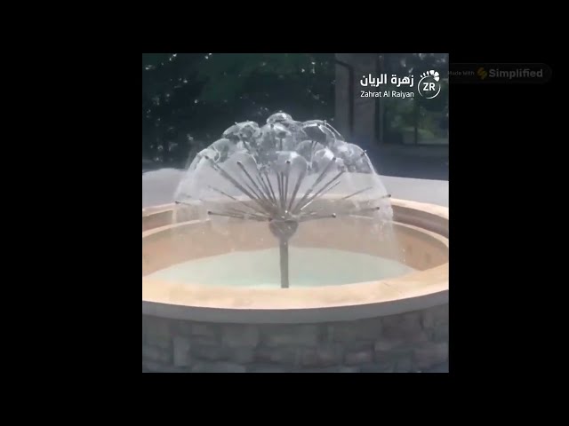 فوهة كرة بلورية ارتفاع 100 سم مدخل الفوهة 2 بوصة