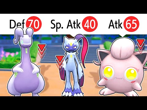 Choose Your Starter Only Knowing it's WORST Base Stat