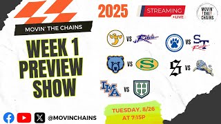 Week 1 Preview Show | 2025 South Carolina High School Football