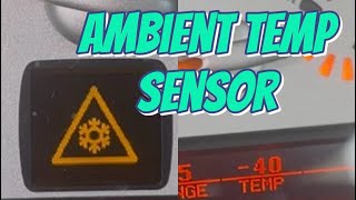2012 Mini Cooper R56 Ambient Temperature Sensor Replacement