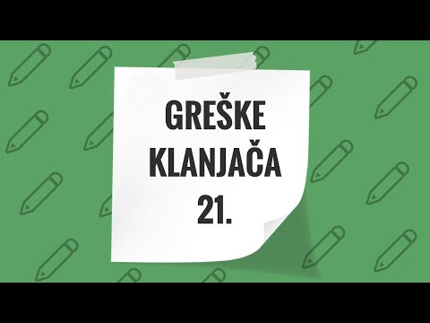 GREŠKE KLANJAČA (21. dio) || dr. Safet Kuduzović