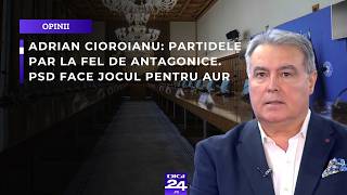 Adrian Cioroianu: Partidele par la fel de antagonice. PSD face jocul pentru AUR