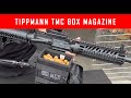 Tippmann TMC Paintball Gun Shooting Box Magazine Demo With Lok Bolt #mcs