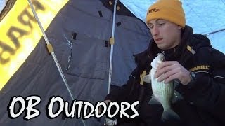 preview picture of video 'OB Outdoors - Episode 2: Lake Winnebago Early Ice  (12-29-13)'