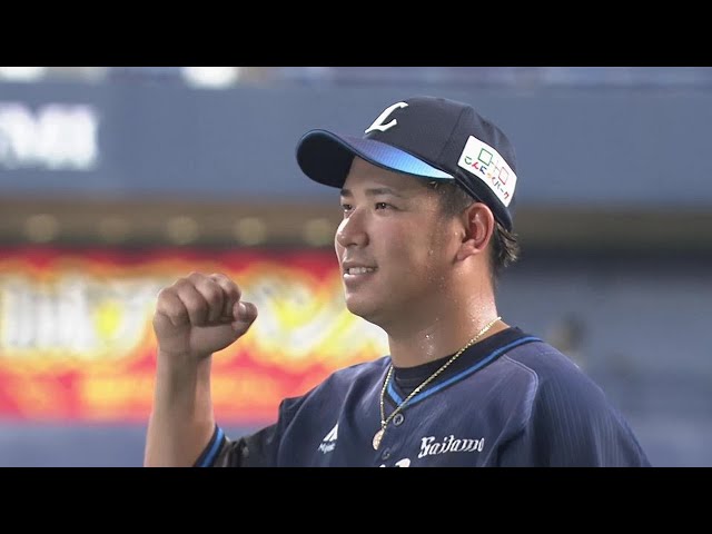 ライオンズ・愛斗選手ヒーローインタビュー 7月5日 オリックス・バファローズ 対 埼玉西武ライオンズ