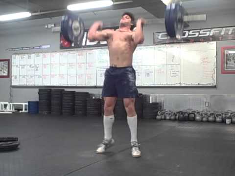 225 squat clean thruster