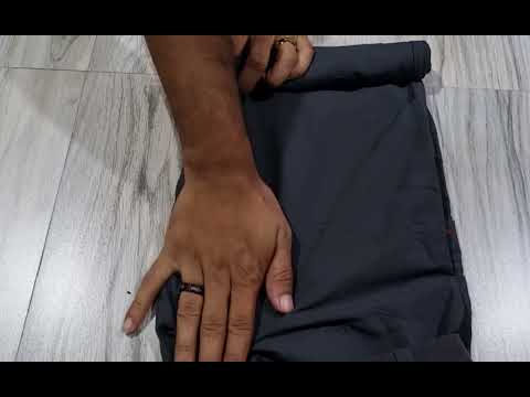 How to fold TREK PANT for trekking(Ranger/Army Roll)