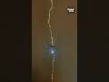 Lightning hits plane leaving BC airport ✈️⚡️ #LightningStrike