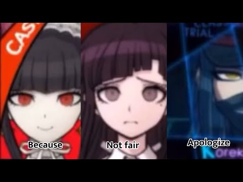Celestia, Mikan and Korekiyo losing it (spoilers)