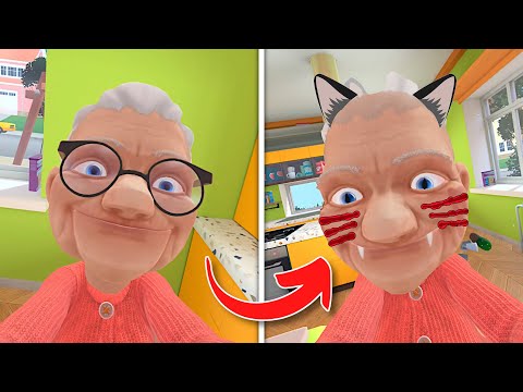I Turned Granny Into A Kitty Cat - I Am Cat VR