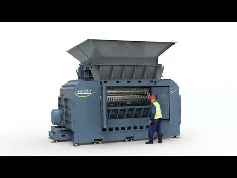 HERBOLD-EWS 60/210  Single shaft Shredder
