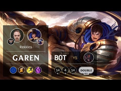 Garen Bot vs Lucian - EUW Challenger Patch 9.17