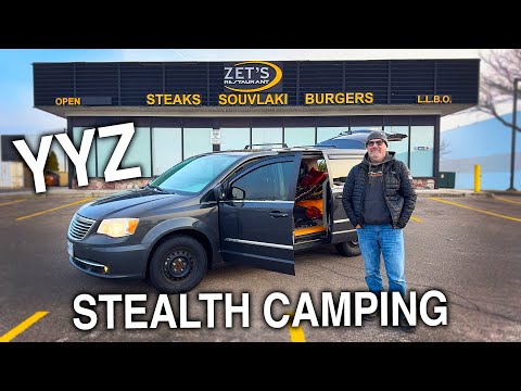 Cold Winter Camping Near YYZ Pearson International Airport • Zet's Restaurant