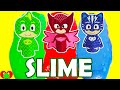 PJ Masks SLIME How To Make Colorful Slime
