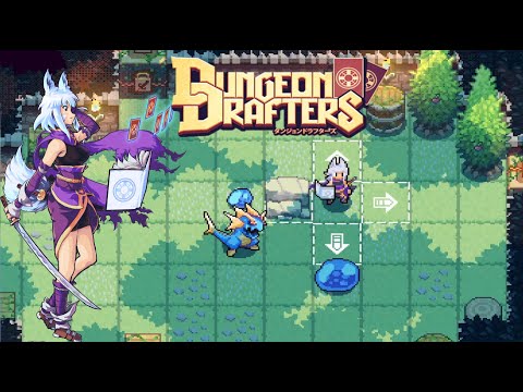 Dungeon Drafters Demo All 6 Playable Character Classes Gameplay / Turn-based Tactical RPG Card