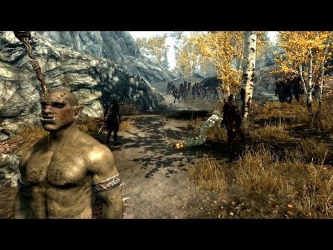 Skyrim Battles - Boethiah, Mephala, & Malacath vs 50 Dremoras Valkynaz [Teaser Video]