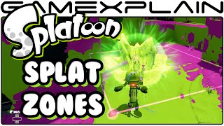 Splatoon: Splat Zones in Blackbelly Skatepark (Gameplay - 60fps)