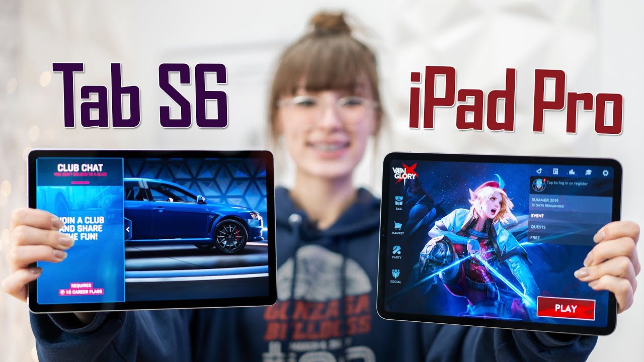 Galaxy Tab S6 vs 2018 iPad Pro - BEST Gaming Tablet?
