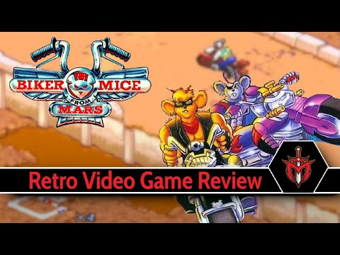 Retro Video Games Review - Biker Mice from Mars (SNES)