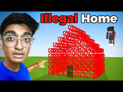21 Illegal Houses In Minecraft..!