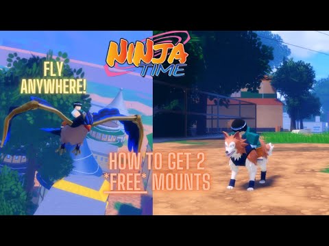 How to Get Sasuke’s Bird & Kiba’s Dog Mount FAST in Ninja Time! (Roblox Guide)