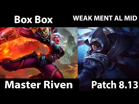 [ Box Box ] Riven vs Talon [ WEAK MENT AL MID ] - Best Riven Plays
