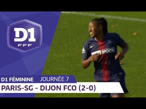 J7 : Paris SG - Dijon FCO (2-0) / D1 Féminine