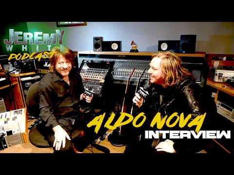 Aldo Nova talks working with Bon Jovi, recording Fantasy and Eddie Gage | Jeremy White Podcast