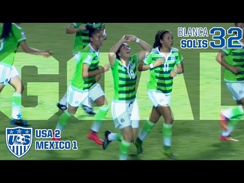 U-20 WNT vs. Mexico: Blanca Solis Goal - Dec. 4, 2015
