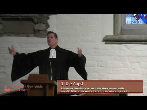 Videopredigt vom 26.01.2020 - Ein Rezept gegen Angst