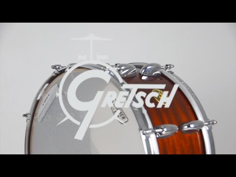 Gretsch 135th Anniversary 4-piece Broadkaster in Ribbon Mahogany ft. Miles Miller