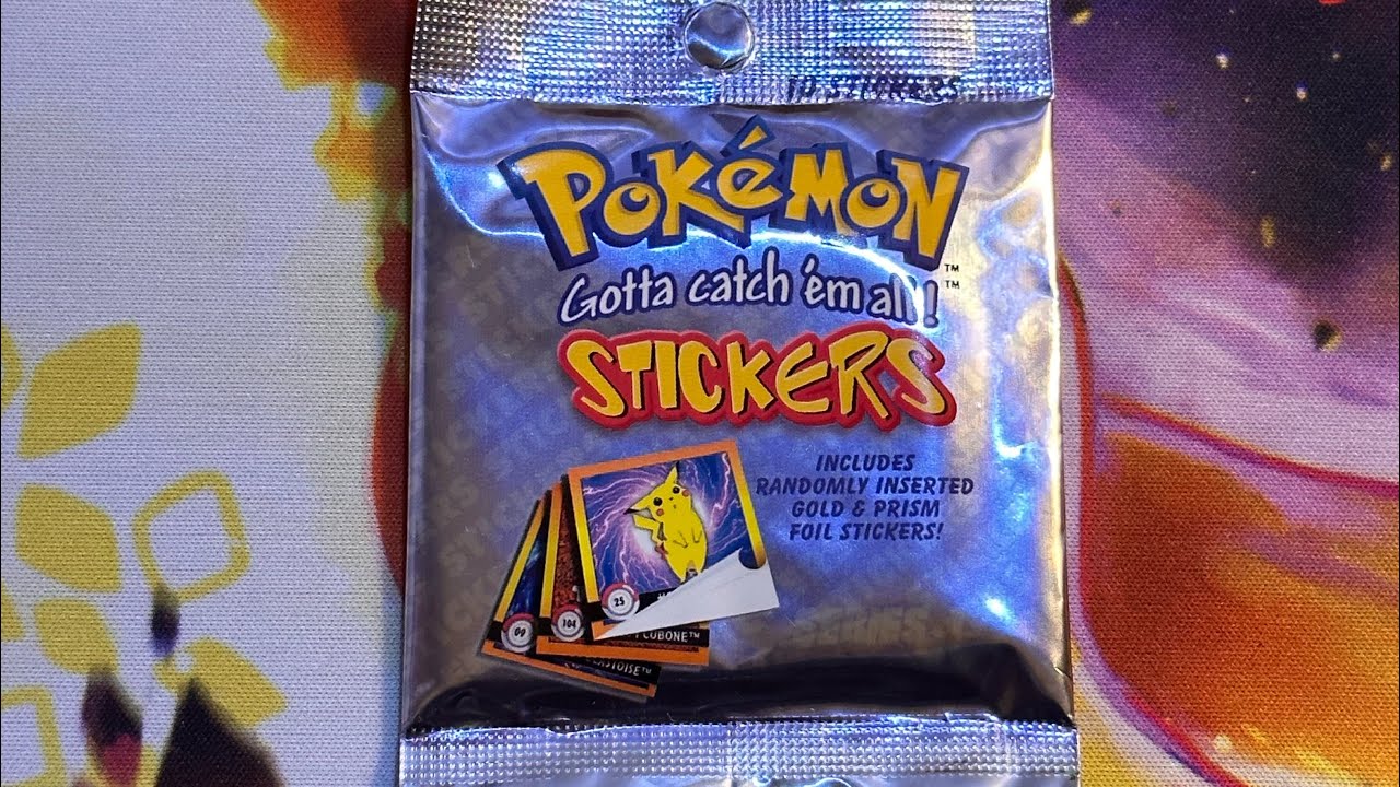 Pokémon Sticker Pack - Series 1