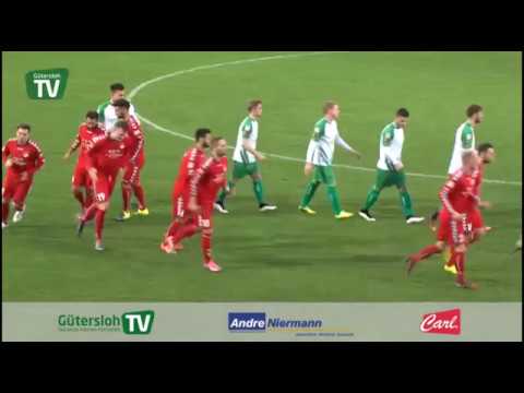 Oberliga Westfalen 07.04.2016 FC Gütersloh - Roland Beckum