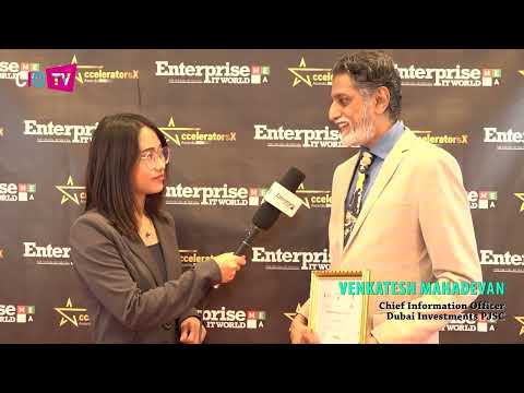 Venkatesh Mahadevan, Chief Information Officer, Dubai Investments ...