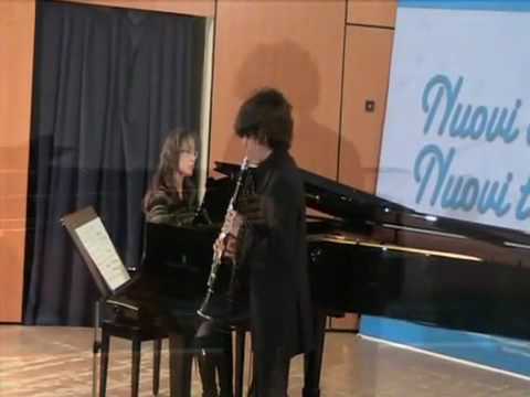 Georges Marty - 1^ FANTAISIE for clarinet and piano