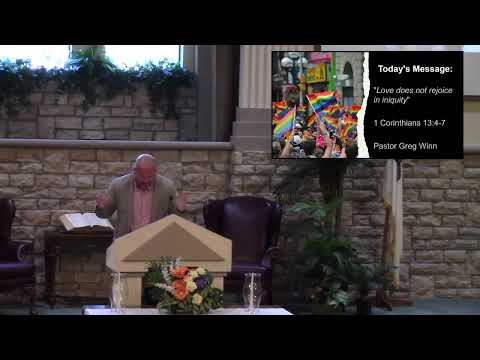 Love Does Not Rejoice in Iniquity