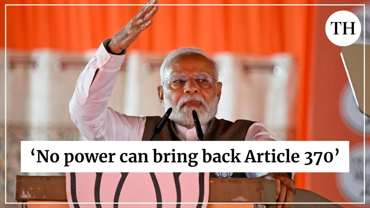 Congress, NC want to implement Pakistan's agenda, says PM Modi | Jammu and Kashmir elections