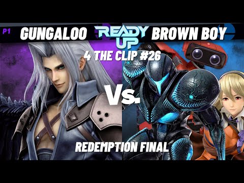 4TC26 - Gungaloo (Sephiroth) Vs. brown boy (Dark Samus, R.O.B., Corrin) - Redemption Final