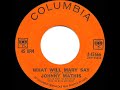 1963 HITS ARCHIVE: What Will Mary Say - Johnny Mathis