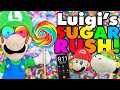Crazy Mario Bros: ¡Luigi Tiene un Subidón de Azúcar!