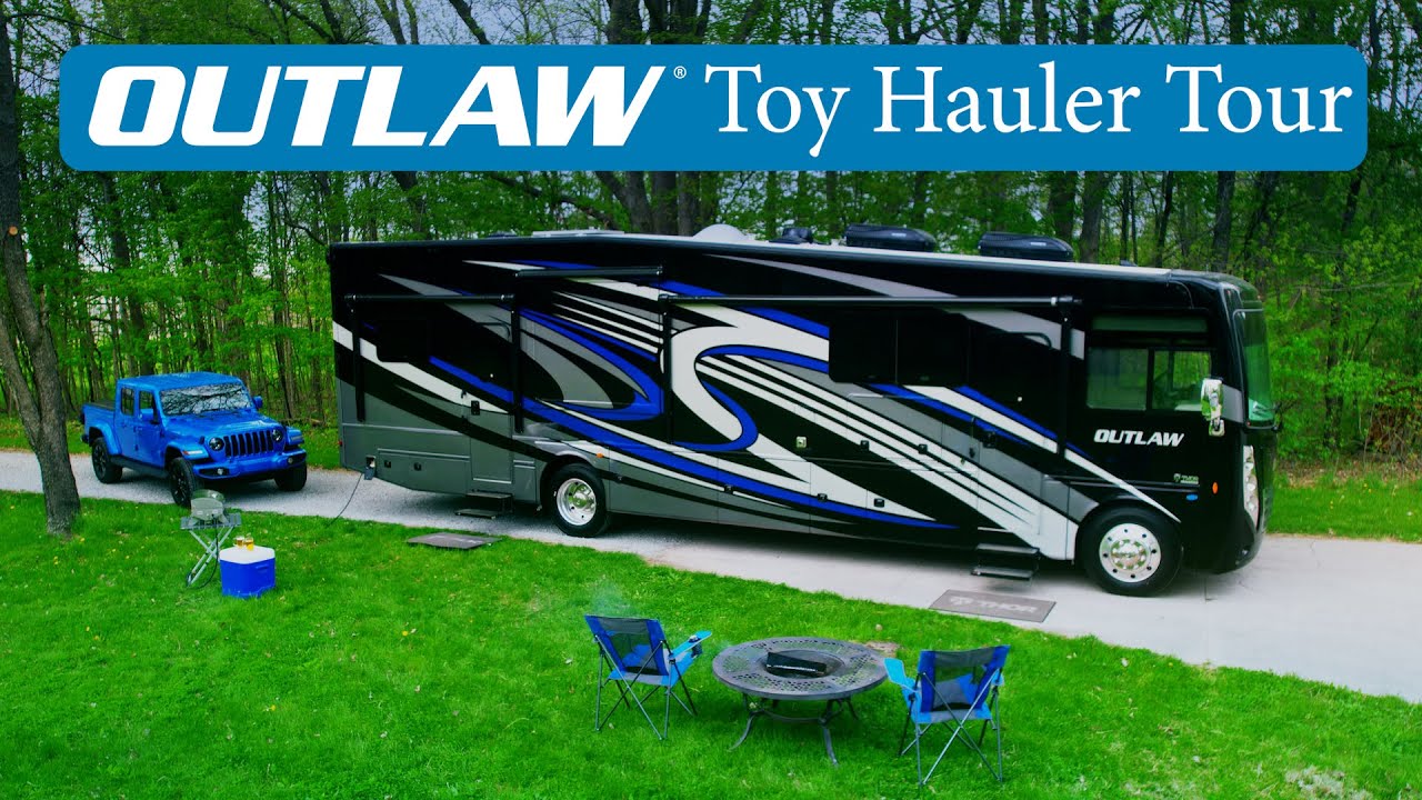 2023 Outlaw Class A Gas Toy Hauler Tour From Thor Motor Coach