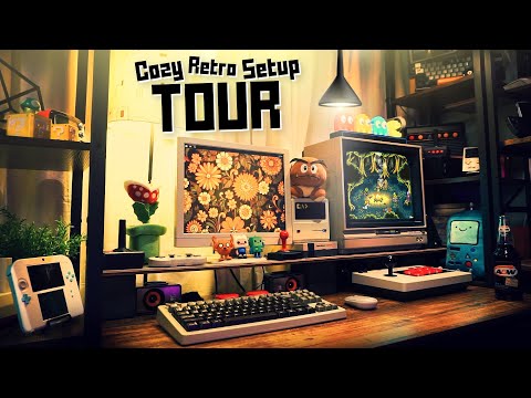 My Cozy Retro Gaming Corner (TOUR)