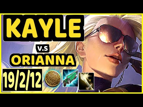 XAKY (KAYLE) vs ORIANNA - 19/2/12 KDA MID GAMEPLAY - EUW Ranked GRANDMASTER