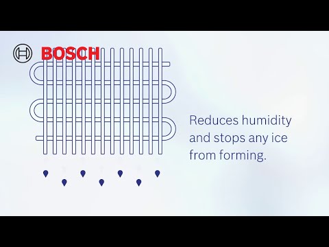 Bosch Serie | 4, Laisvai statomas šaldytuvas-šaldiklis su šaldiklio skyriumi apačioje, 203 x 70 cm, Nerūdijančio plieno (atsparus pirštų antspaudams) KGN492IDF video