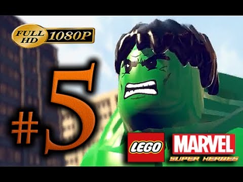 LEGO Marvel SuperHeroes Walkthrough Part 5 [1080p HD] - No Commentary - LEGO Marvel SuperHeroes