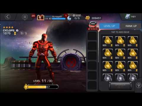 Levelling up Cyclops to rank 3!