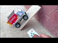 How To Make Matchbox Lorry Truck At Home DIY Matchbox Toy Truck Using Dc Motor Mini Truck