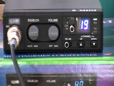 CRT S-Mini 80 Channel UK & EU AM/FM CB Radio